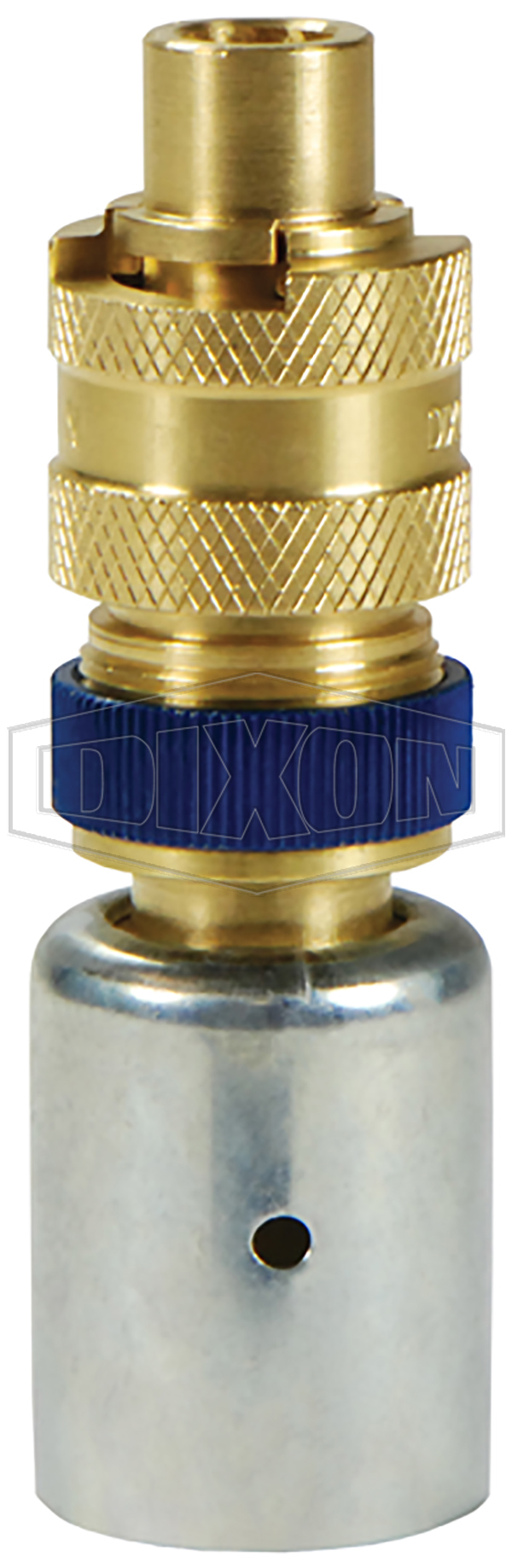 Dix-Lock™ N-Series Bowes Interchange Coupler with Ferrule Male Locking Head